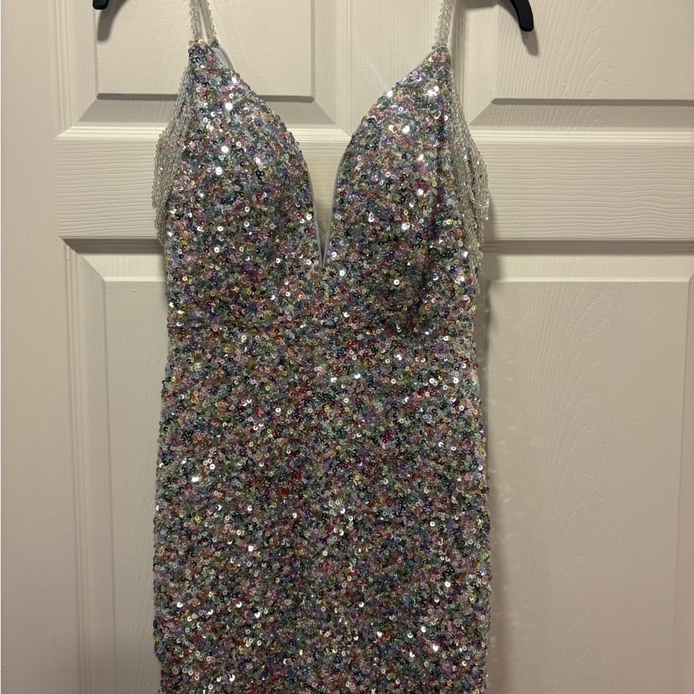 Sequin Maxi Dress